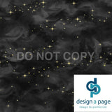 Fabart Design - Showcase Sa Designer A Page Galaxy Black Fabric