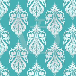 FABArt Design - Showcase SA Designer Vision Design - Teal Damask