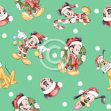 FABArt Design - L* Green Mouse Christmas